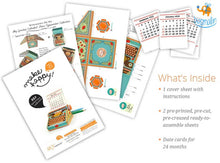 Load image into Gallery viewer, DIY Typewriter Calendar 2020 & 2021