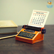 Load image into Gallery viewer, DIY Typewriter Calendar 2020 & 2021