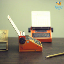 Load image into Gallery viewer, DIY Typewriter Calendar 2020 & 2021