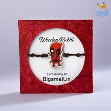 Load image into Gallery viewer, Deadpool Wooden Rakhi