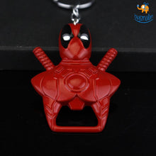 Load image into Gallery viewer, Deadpool Keychain with Bottle Opener