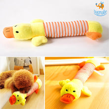 Load image into Gallery viewer, Plush Dog Toy with Squeaker