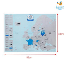 Load image into Gallery viewer, Europe Scratch Map