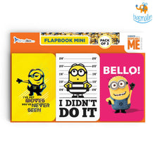 Load image into Gallery viewer, Minions Flapbook - Pack Of 3