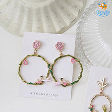 Load image into Gallery viewer, Fairy Tale Hoops Earrings