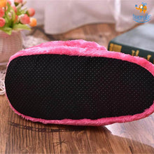 Load image into Gallery viewer, Flamingo Plush Slippers (UK Size 4 - 8)