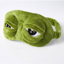 Load image into Gallery viewer, 3D Plush Frog Eye Mask
