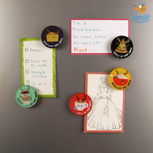 Load image into Gallery viewer, Food Is My Spirit Animal Fridge Magnets