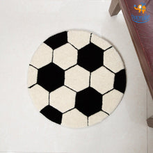Load image into Gallery viewer, Football Shaped Rug