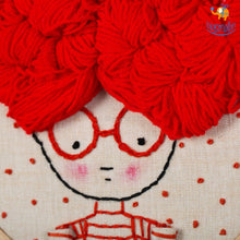 Load image into Gallery viewer, Handmade Friends Hanging Embroidery Hoop Art