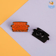 Load image into Gallery viewer, Friends Lapel Pins - Set of 2