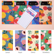 Load image into Gallery viewer, Fruity Clipboard With Checklist