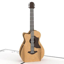 Load image into Gallery viewer, Guitar Pop Up Card