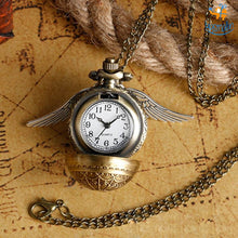 Load image into Gallery viewer, Official HP Snitch Necklace with Watch