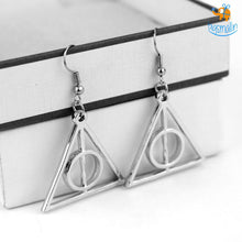 Load image into Gallery viewer, Official Harry Potter Deathly Hallow Earrings