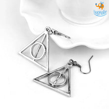 Load image into Gallery viewer, Official Harry Potter Deathly Hallow Earrings