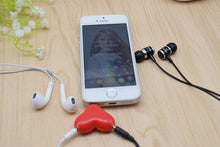 Load image into Gallery viewer, Heart Audio Splitter