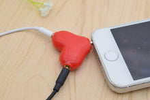 Load image into Gallery viewer, Heart Audio Splitter