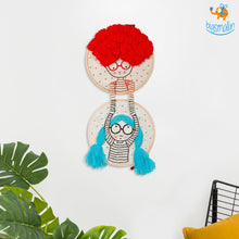 Load image into Gallery viewer, Handmade Friends Hanging Embroidery Hoop Art