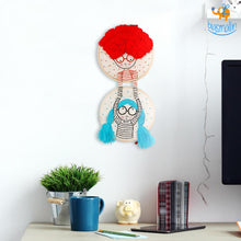 Load image into Gallery viewer, Handmade Friends Hanging Embroidery Hoop Art
