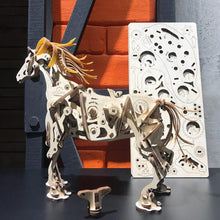 Load image into Gallery viewer, Ugears Horse Mechanoid Puzzle