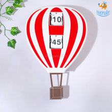 Load image into Gallery viewer, Hot Air Balloon Flip Clock