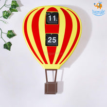 Load image into Gallery viewer, Hot Air Balloon Flip Clock
