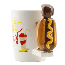Load image into Gallery viewer, 3D Hot Dog Mug