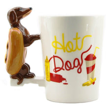 Load image into Gallery viewer, 3D Hot Dog Mug