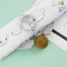 Load image into Gallery viewer, Harry Potter Snitch Silicone Keychain