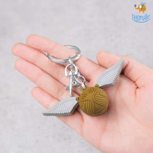 Load image into Gallery viewer, Harry Potter Snitch Silicone Keychain