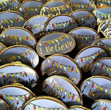 Load image into Gallery viewer, I believe Metallic Lapel Pin