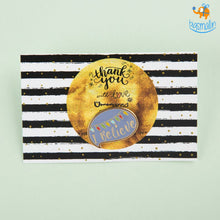 Load image into Gallery viewer, I believe Metallic Lapel Pin