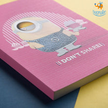 Load image into Gallery viewer, I Don't Share Notebook with Snowing Effect