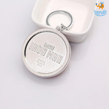 Load image into Gallery viewer, Iron Man Arc Reactor Keychain - Glow in the dark