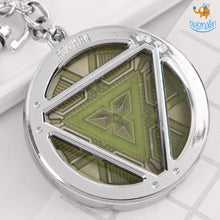 Load image into Gallery viewer, Iron Man Arc Reactor Keychain - Glow in the dark