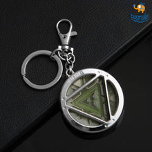 Load image into Gallery viewer, Iron Man Arc Reactor Keychain - Glow in the dark