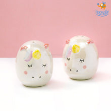 Load image into Gallery viewer, Juno Unicorn Salt and Pepper Set