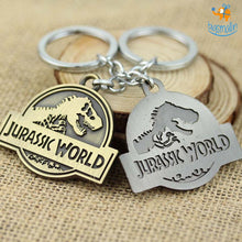 Load image into Gallery viewer, Jurassic Park Metallic Keychain
