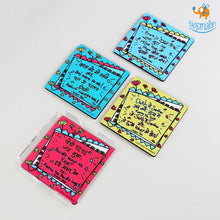 Load image into Gallery viewer, Kabir Dohe Coasters - Set of 4