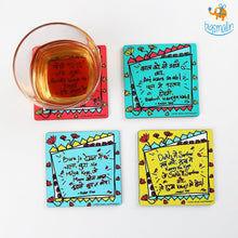 Load image into Gallery viewer, Kabir Dohe Coasters - Set of 4