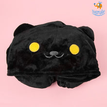 Load image into Gallery viewer, Kitty Hoodie Neck Pillow