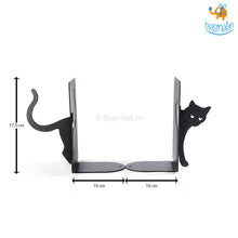 Load image into Gallery viewer, Kitty Cat Metallic Bookends