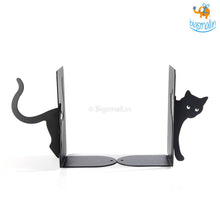 Load image into Gallery viewer, Kitty Cat Metallic Bookends