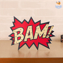 Load image into Gallery viewer, BAM! POW! LED Lamp