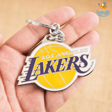 Load image into Gallery viewer, Lakers Metallic Keychain
