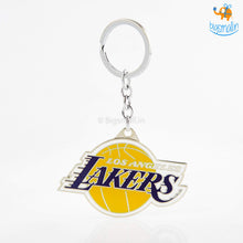 Load image into Gallery viewer, Lakers Metallic Keychain