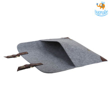 Load image into Gallery viewer, Felt Laptop Sleeve Bag - Steel Grey