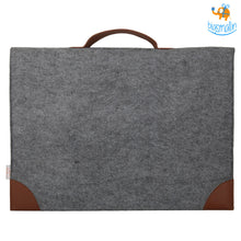 Load image into Gallery viewer, Felt Laptop Sleeve Bag - Steel Grey