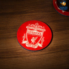 Load image into Gallery viewer, Liverpool Wooden Coasters - Set of 4